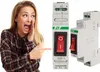 F&F | Zweipositionen-Schalter WB-1R - Rot - Mit Signallicht Produktbild-Vorschau 1