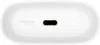A top-down view of a white charging case for earbuds. Náhľad obrázku produktu