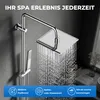 JOHO Zestaw prysznicowy , stal nierdzewna, chrom z Podgląd zdjęcia produktu 9