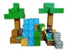 Magnetisches Minecraft Bauset Bäume und Wasserfall mit Produktbild-Vorschau 4
