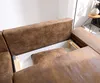 Couch Abilene Braun 260x175 mit Bettfunktion Ottomane Produktbild-Vorschau 5