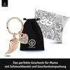 LANOLU Schlüsselanhänger Mama, Anhänger beste Mama Produktbild-Vorschau 2