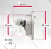 Einbauspot 10er Set 68mm Lochmaß - GU10, 3W, 250lm, LED, Produktbild-Vorschau 5