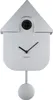 Karlsson - Kuckucksuhr Modern Cuckoo Metallic - Silber - Produktbild-Vorschau 4
