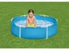 Bestway® My First Frame Pool Ø 152 x 38 cm, blau, rund Produktbild-Vorschau 33