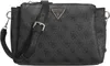 Guess Handtasche NOELLE Tri Compartment Coal Logo Produktbild-Vorschau 4