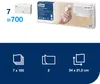 A product image showing Tork Xpress Multifold Hand Towels with accompanying graphics and text. Produktbild-Vorschau