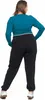 WOMEN'S HEATHING DRESS PANTS Klassisch MORAJ M Produktbild-Vorschau 7