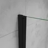120x195cm Schwarz Faltbar+drehbar 6mm Nano ESG Glas  Produktbild-Vorschau 8