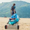 JOIEYOU Kanuwagen Kajakwagen Faltbarer Bootswagen Surfwagen Produktbild-Vorschau 4