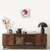 Wanduhr - Quadrat - Glasuhr - Japan Blume Kirschen - Produktbild-Vorschau 7