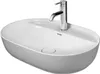 Duravit Aufsatzbecken LUV ohne Überlauf, mit Hahnlochbank, Produktbild-Vorschau 1