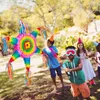 Relaxdays Piñata a forma di stella, da appendere, per Anteprima dell’immagine prodotto 2