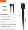 Erdspieß für Zaunpfosten - 4er-Pack - 113 x 113 x 914 mm - Produktbild-Vorschau 7