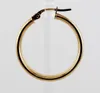 Creolen 23mm Gelbgold 375 9 Karat Klapp Scharnier Produktbild-Vorschau 2