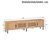 Merax TV Lowboard mit LED App Steuerung, TV Schrank mit Produktbild-Vorschau 9