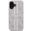 Custodia iPhone 16 Guess in ecopelle con logo rosa color Anteprima dell’immagine prodotto 3