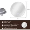 A round LED mirror with dimensions and specifications listed below. Produktbild-Vorschau