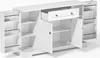 OKWISH Buffet De Cuisine - Meuble De Rangement Avec Tiroir Voir les images du produit 9