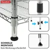 Schwerlastregal - Metallregal Himalaya | verchromt | 4 Produktbild-Vorschau 5