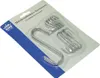 S-Haken Set 13-teilig Universalhaken Metall verchromt Produktbild-Vorschau 2