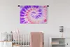 MuchoWow® Wandteppich Wandbehang Sommer - Krawattenfärbung Produktbild-Vorschau 2