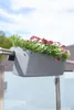 Fioriera da balcone BALKONA CLASSICO in plastica grigio Anteprima dell’immagine prodotto 2