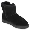 Piece of Mind Winterstiefeletten Damen Rauleder Schwarz Produktbild-Vorschau 5