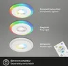 LED Einbauleuchten CCT RGB-Lichtring Fernbedienung dimmbar Produktbild-Vorschau 3