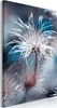 Italienischer Leinwand Leinwandbild - Plant in Blues (1 Produktbild-Vorschau 1