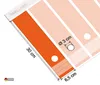 Wallario Ordnerrücken Sticker, selbstklebend für breite Produktbild-Vorschau 4