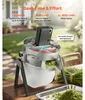 SucceBuy 2-in-1 Erntemaschine, Manuell & Elektrisch, 370 mm Produktbild-Vorschau 3