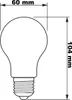 Philips CorePro LEDbulb Filament A60 470lm 4,3W 2700K E27 Produktbild-Vorschau 9