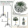Diagrams illustrating the assembly and storage of an artificial Christmas tree. Podgląd zdjęcia produktu
