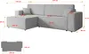 ALTDECOR Ecksofa mit Schlaffunktion und Bettkasten Corner Produktbild-Vorschau 6