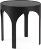 Couchtisch Archie 50 x 50 x 50 cm Stahl Glas Schwarz Produktbild-Vorschau 1