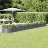 vidaXL Verhoogde plantenbak, verzinkt staal, 512x80x36 cm, Productafbeelding-voorbeeld 1