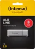Intenso USB kľúč Alu Line strieborný 8 GB Náhľad obrázku produktu 2
