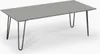 janEven Couchtisch FlairLine Lichtgrau Rechteckig Hairpin Produktbild-Vorschau 1