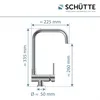 SCHÜTTE dřezová baterie WINDOW chromovaná Náhled obrázku produktu 10