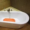 MSV Dusche/Bad rutschfeste Matte Badezimmer - pvc - orange Produktbild-Vorschau 4