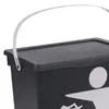 Nádrž na odpad12 l Sivý plast 27 cm x 16 cm x 31 cm Náhľad obrázku produktu 2