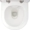 Calmwaters® Wand WC spülrandlos Weiß, mit WC-Sitz, Raumspar Produktbild-Vorschau 11