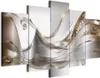 Italienischer Leinwand Leinwandbild - Golden Flight 100x50 Produktbild-Vorschau 1
