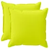 vidaXL Kussenhoezen, 2 stuks, HOUTEN, lichtgroen, 80 x 80 Productafbeelding-voorbeeld 1