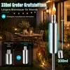 ACXIN zahradní lucerny z nerezové oceli, výška 115 cm, 12 Náhled obrázku produktu 3