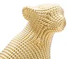 Mauro Ferretti scultura leopardo 23x15,5x29 cm oro Anteprima dell’immagine prodotto 2