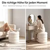 Teddy Hocker mit Stauraum Rund Sitzhocker Produktbild-Vorschau 7