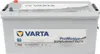 A VARTA PROmotive Silver N9 LKW battery is shown from a front-facing angle against a white background. Produktbild-Vorschau