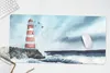 MuchoWow® Schreibtischunterlage Leuchtturm - Meer - Golf Produktbild-Vorschau 5